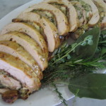 turkey breast stuffed w chestnuts